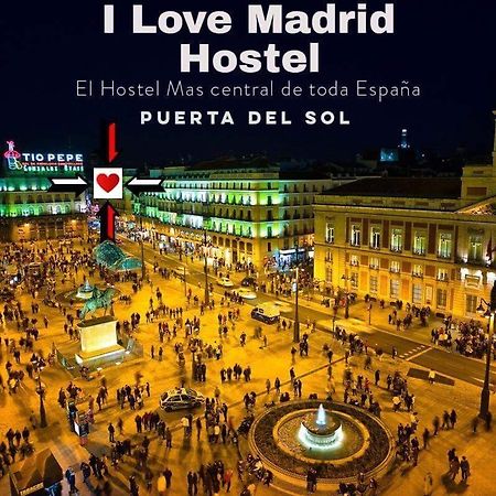 I Love Madrid Hostel Exterior foto