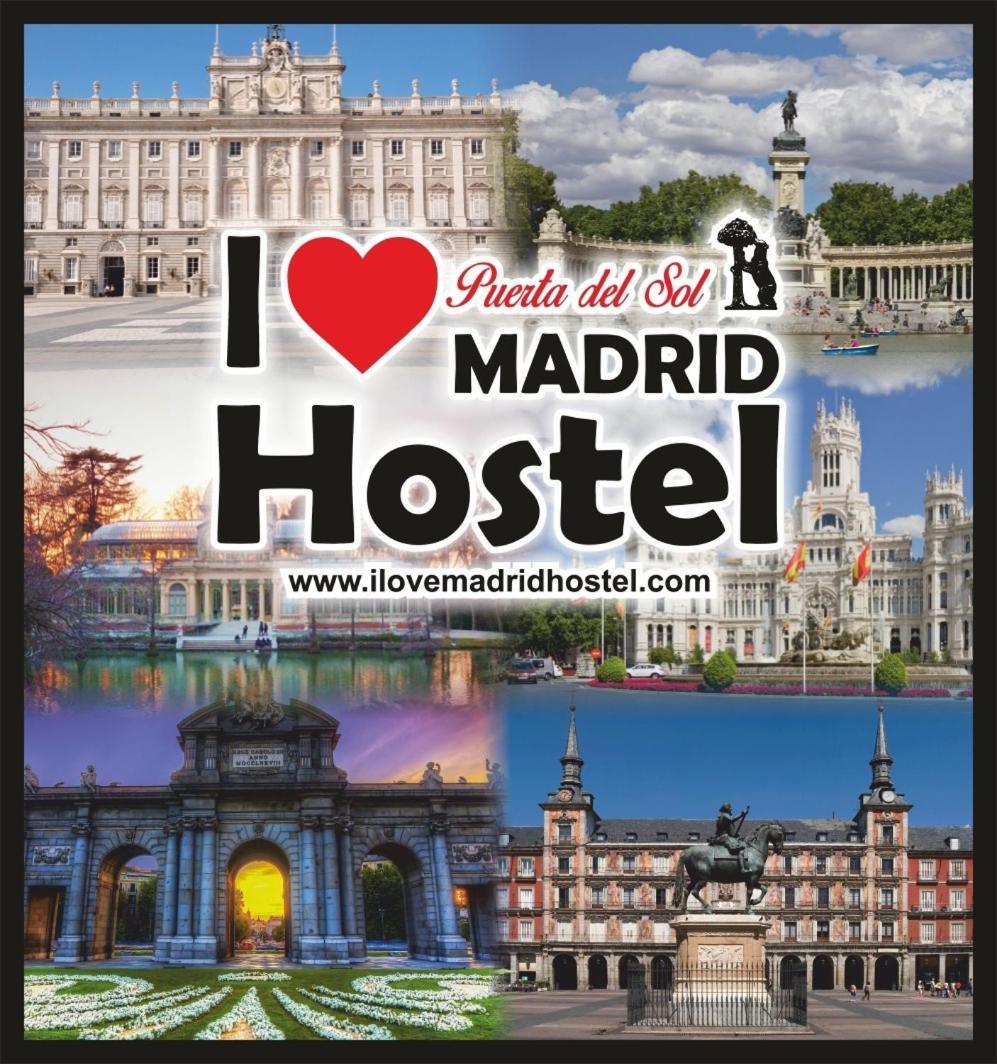 I Love Madrid Hostel Exterior foto